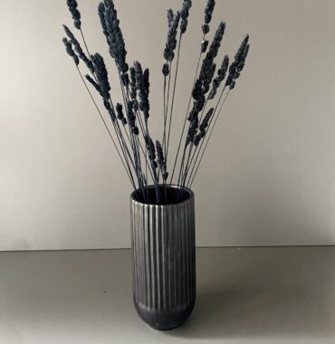 Schwarze Trockenblumen: getrocknete Gräser 25 Stiele - Trockenblumenstrauß - stillvolle Trockendeko für dein Zuhause