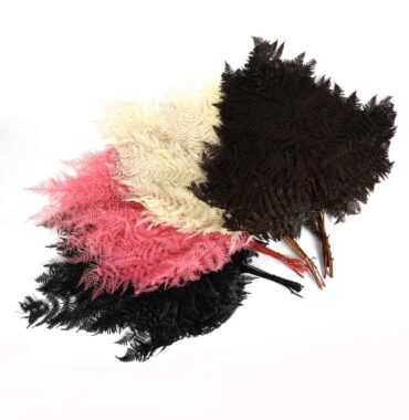 Dried Bracken Fern - Dried Flower Set - Creative Boho Decoration - Various Colors - 5 Pieces