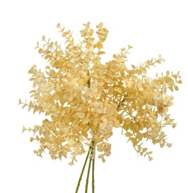 Eucalyptus branches cream - artificial plant - eucalyptus bunch - 40cm