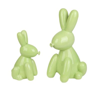 Balloon Bunny - Easter Bunny - Bunny Bust - Easter decoration trend - Ceramic Bunny - Easter gift idea