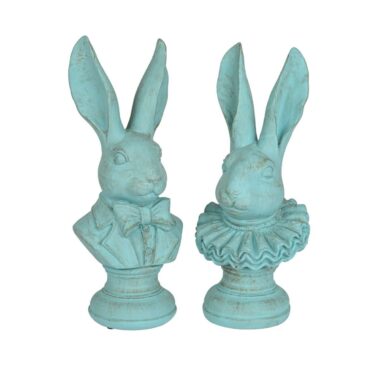 XL Easter bunny - Easter decoration - Bunny bust, Sir & Lady Jones - Gift idea - 2 sizes