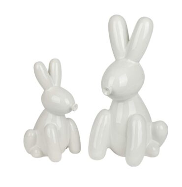 Balloon Bunny - Easter Bunny - Bunny Bust - Easter decoration trend - Ceramic Bunny - Easter gift idea