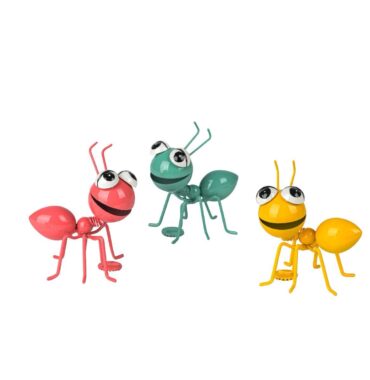 Metall-Ameise "Freddy" Kühlschrankmagnet - Insekten Metall - Gartendeko - 3 Farben